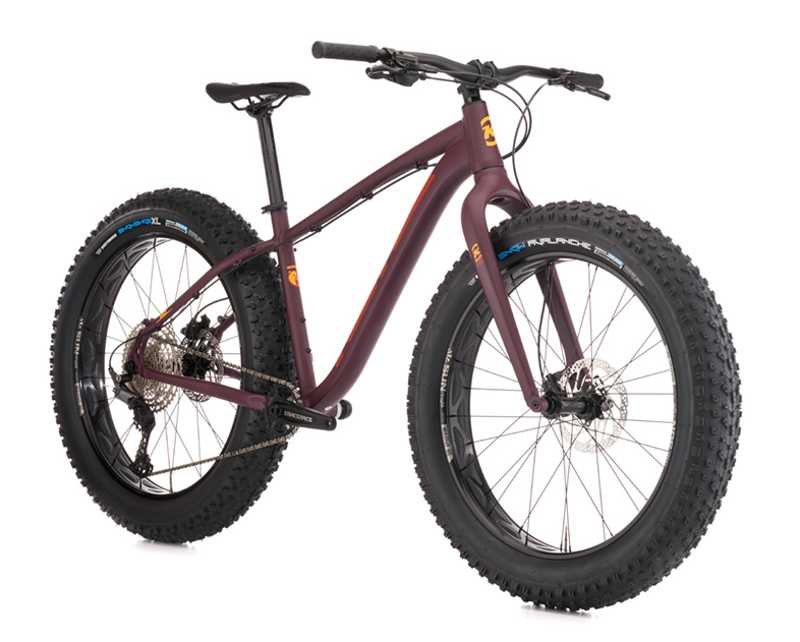 Kona Wo - Fat Bike Purple-1